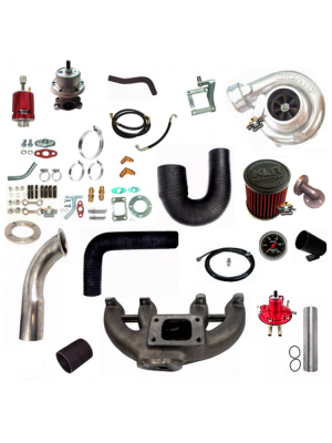 Kit Turbo Ap Golf Fluxo Cruzado Injeção 4 Bicos Transversal