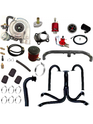 Kit Turbo Fusca 1.6 Dupla Carburação com Turbo AUT 1600 T2 Kit Turbo Fusca 1.6 Dupla Carburação com Turbo AUT 1600 T2