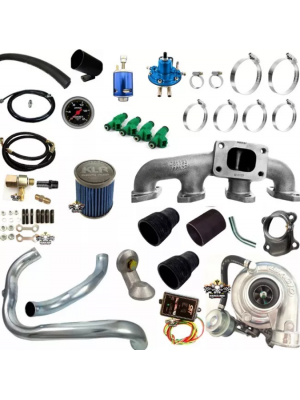 Kit Turbo Gm Corsa, Celta, 1.0 E 1.4 Com Bicos E Clamper His