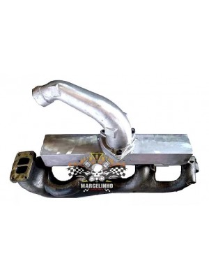 Coletor escape turbo, admissão e tubo de pressurização caminhão OM366 1620 Coletor escape turbo, admissão e tubo de pressurização caminhão OM366 1620