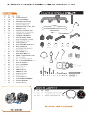 Kit de Turbinamento Caminhão MBB OM352