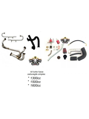 Kit Turbo Fusca Carburação Simples ou Injeção Kombi ( sem turbo ) 