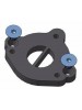 Coletor de escape para turbo VW AP 8V Pulsativo - T3 Slim ( TMW14 ) + saida de escape e flange