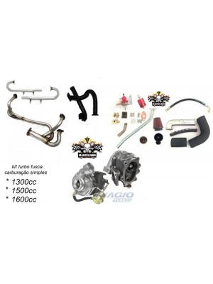 Kit Turbo Fusca Carburação Simples ou Injeção Kombi Kit Turbo Fusca Carburação Simples ou Injeção Kombi