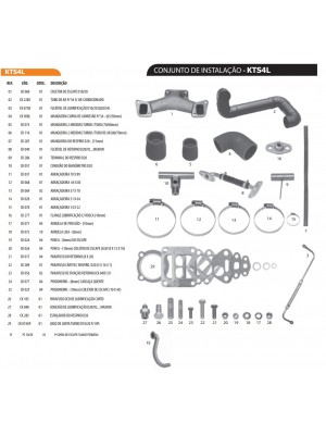 KIT TURBO GM  SILVERADO MAXIOM  SEM AR CONDICIONADO 