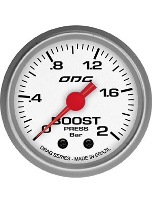 Manômetro Turbo Boost Drag Odg Manômetro Turbo Boost Drag Odg