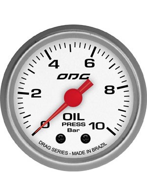 Manômetro Oil Drag Odg 10bar 52 mm Manômetro Oil Drag Odg 10bar 52 mm