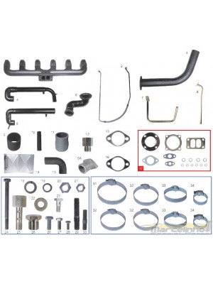 Kit turbinamento caminhão VW 11.140 / 14.140 / 11.130 / 13.130 / 14.140 ATE 1992 MWM D229/6