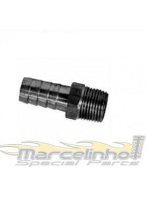 Niple 3/8'' npt x espigão de 3/8'' (10,0mm)