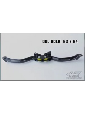 Barra Inferior com Suporte de Câmbio DUPLO para Gol Bola / G3 / G4 Barra Inferior com Suporte de Câmbio DUPLO para Gol Bola / G3 / G4