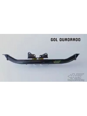 Barra Inferior Gol Quadrado Com Suporte e Coxim de Câmbio DUPLO 