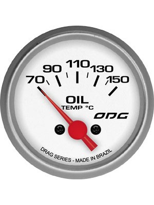 Manômetro Temperatura Óleo Drag Odg