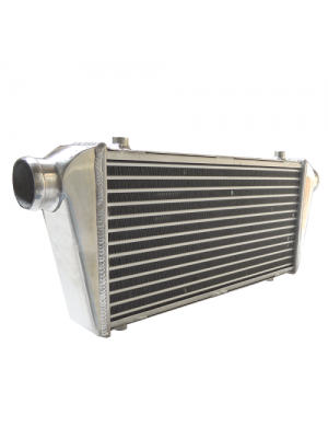 Intercooler ar/ar 460x226x52mm com colméia tipo Tube & Fin