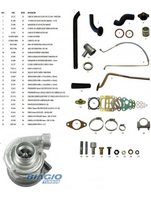 Kit Turbinamento Trator Valtra 880 885 4cc Mwm