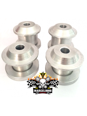 Bucha do Quadro Gol Quadrado aluminio Bucha do Quadro Gol Quadrado aluminio