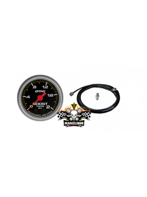 Manômetro Turbo Boost Odg + Kit Instalação Pressão Turbo Manômetro Turbo Boost Odg + Kit Instalação Pressão Turbo